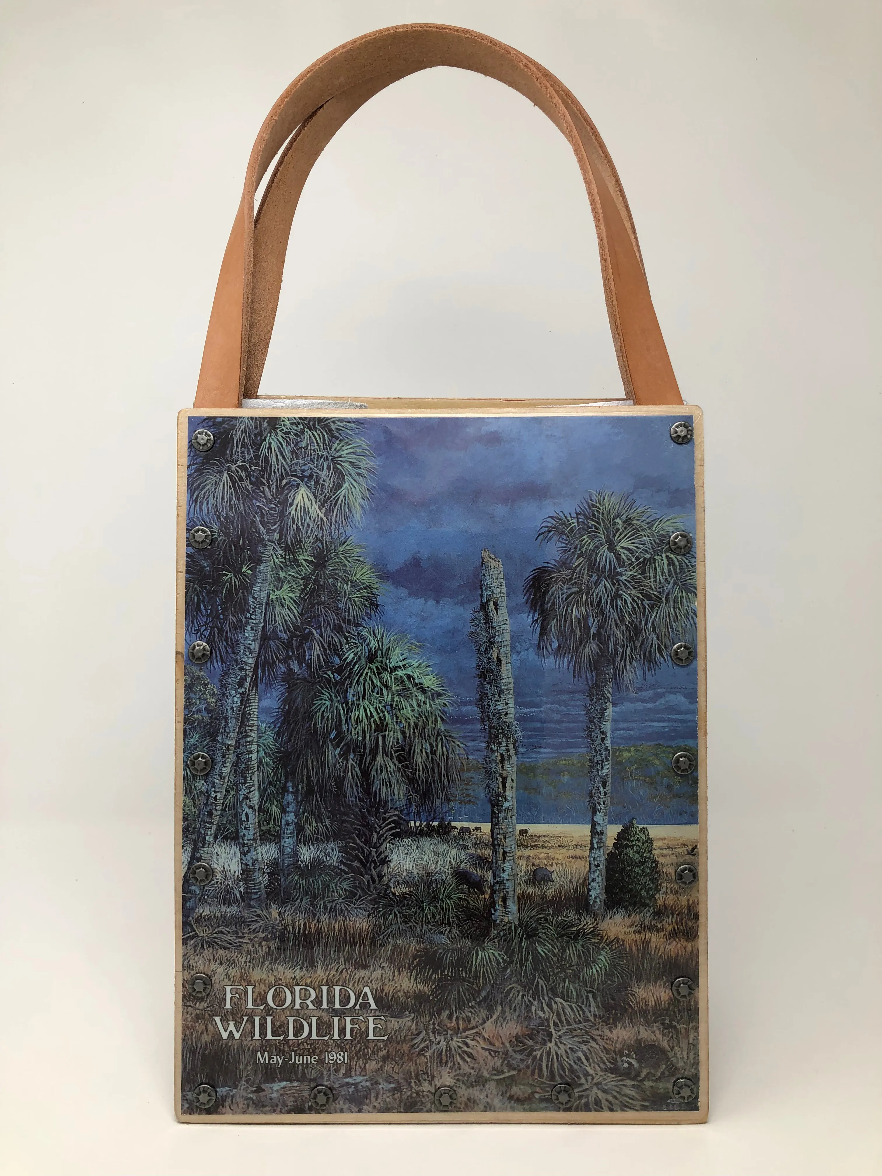 Custom KB Vintage Designs Purse - Florida Collage