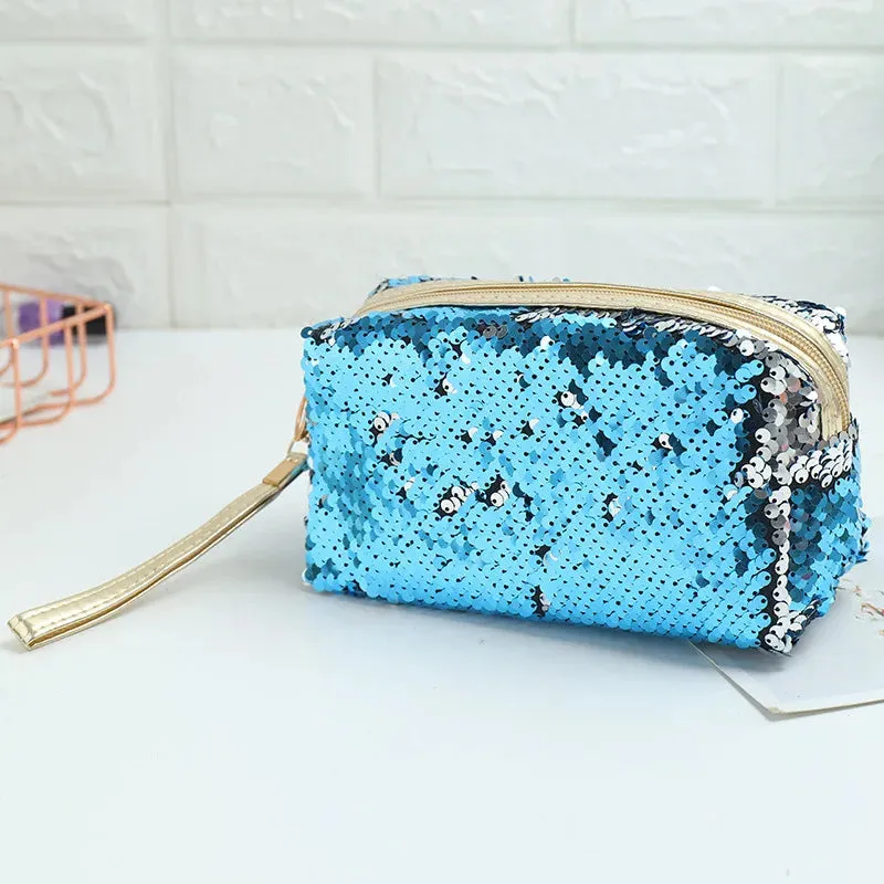 Cute Sequined Travel Makeup Bag (   more colors)