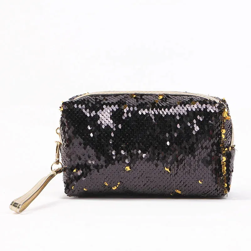 Cute Sequined Travel Makeup Bag (   more colors)