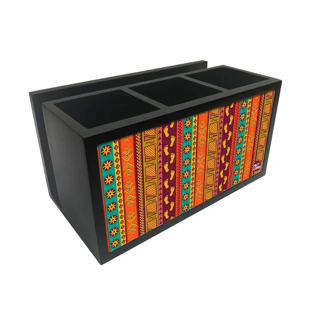 Cutlery Tissue Holder Napkin Stand -  Ethnic Design