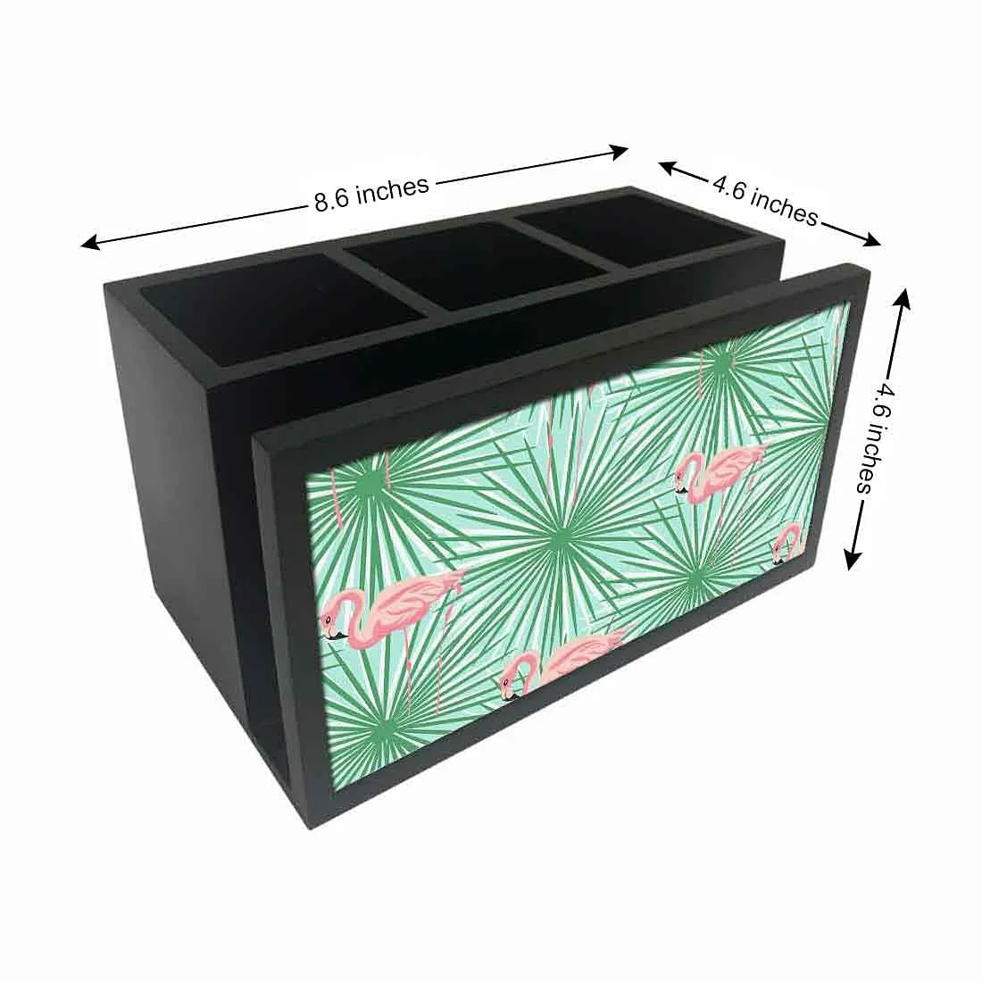 Cutlery Tissue Holder Napkin Stand -  Flamingo