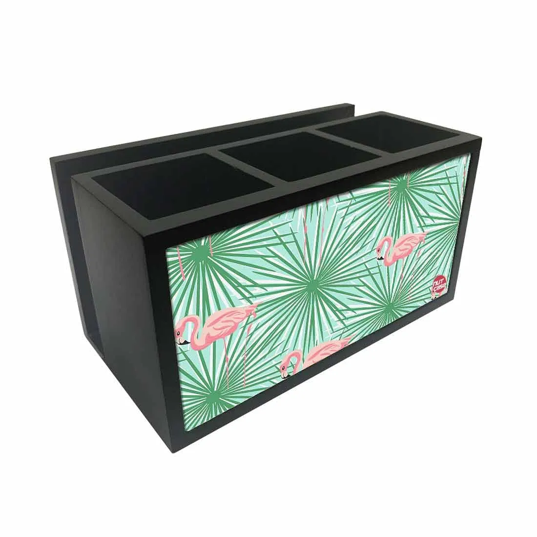 Cutlery Tissue Holder Napkin Stand -  Flamingo