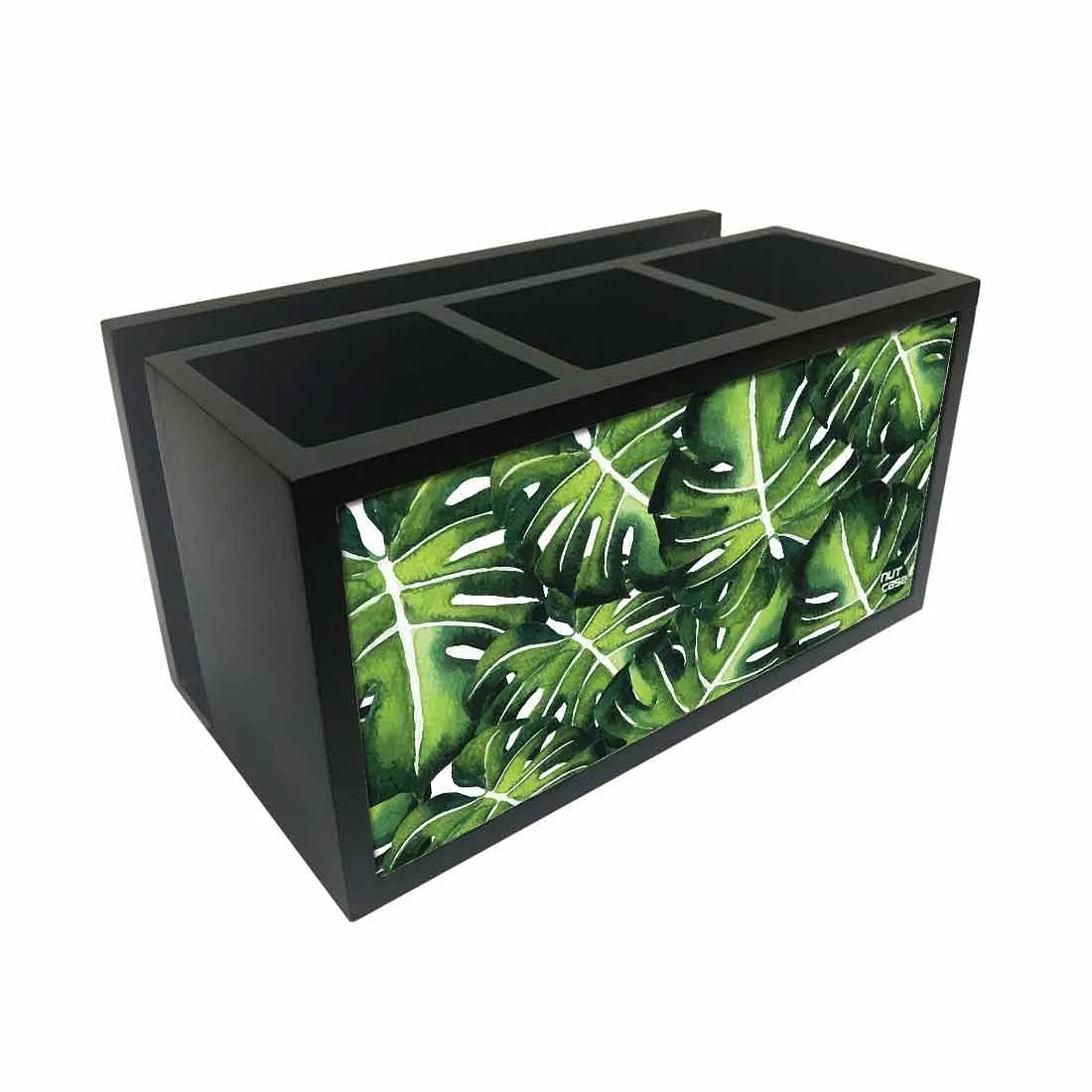 Cutlery Tissue Holder Napkin Stand -  Monstera Plants