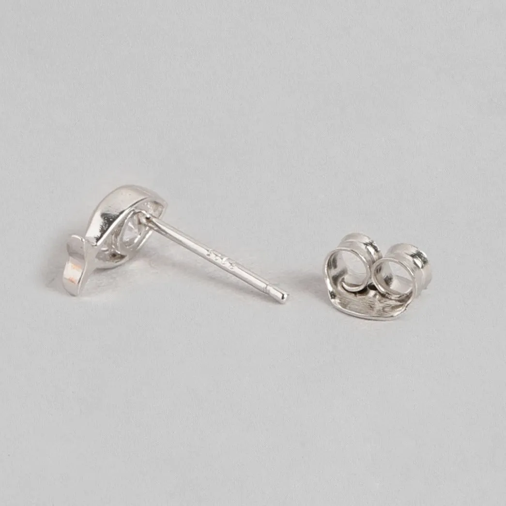 Dazzling Fish CZ 925 Sterling Silver Earrings