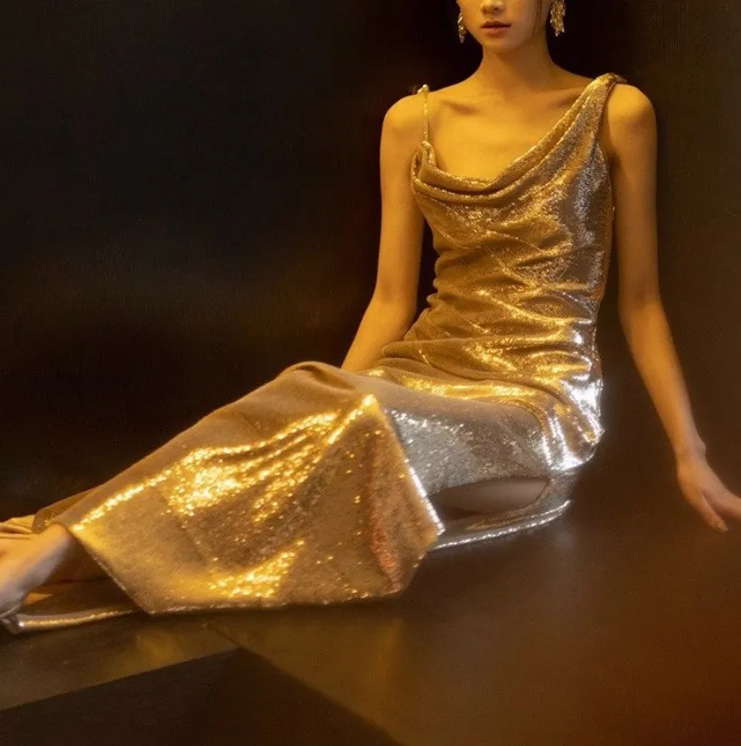 Dazzling gown (ready stock in XL)