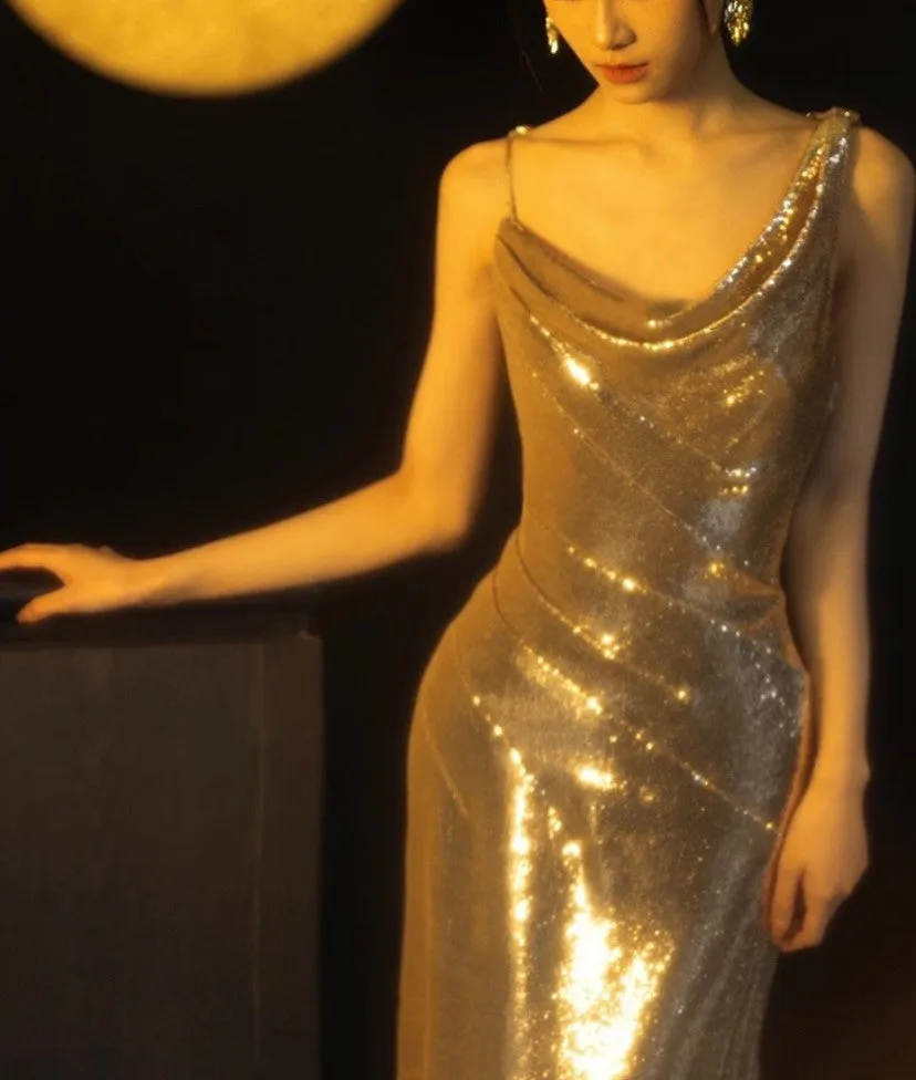 Dazzling gown (ready stock in XL)