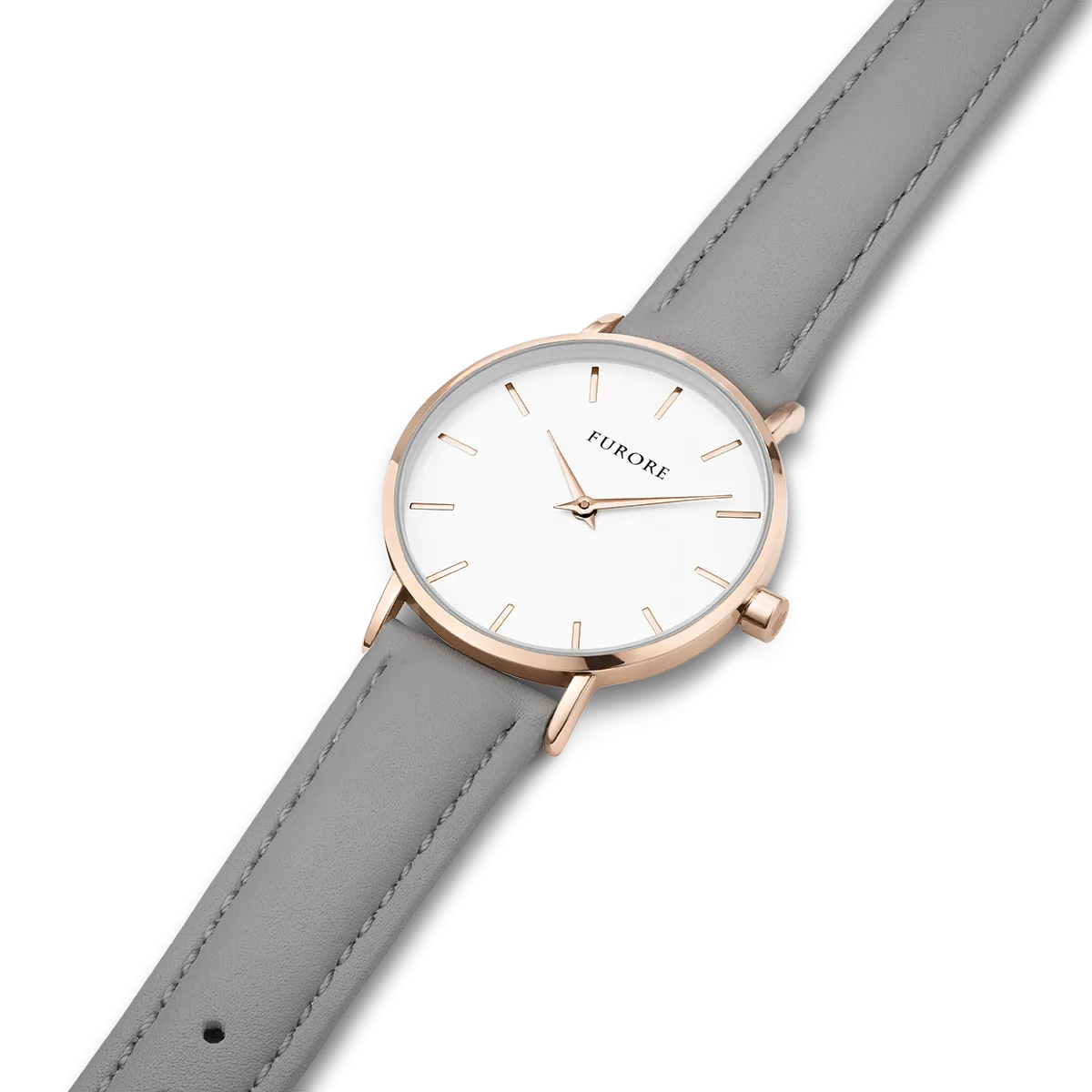 Dazzling Nature Watch Rosegold And Grey Colour