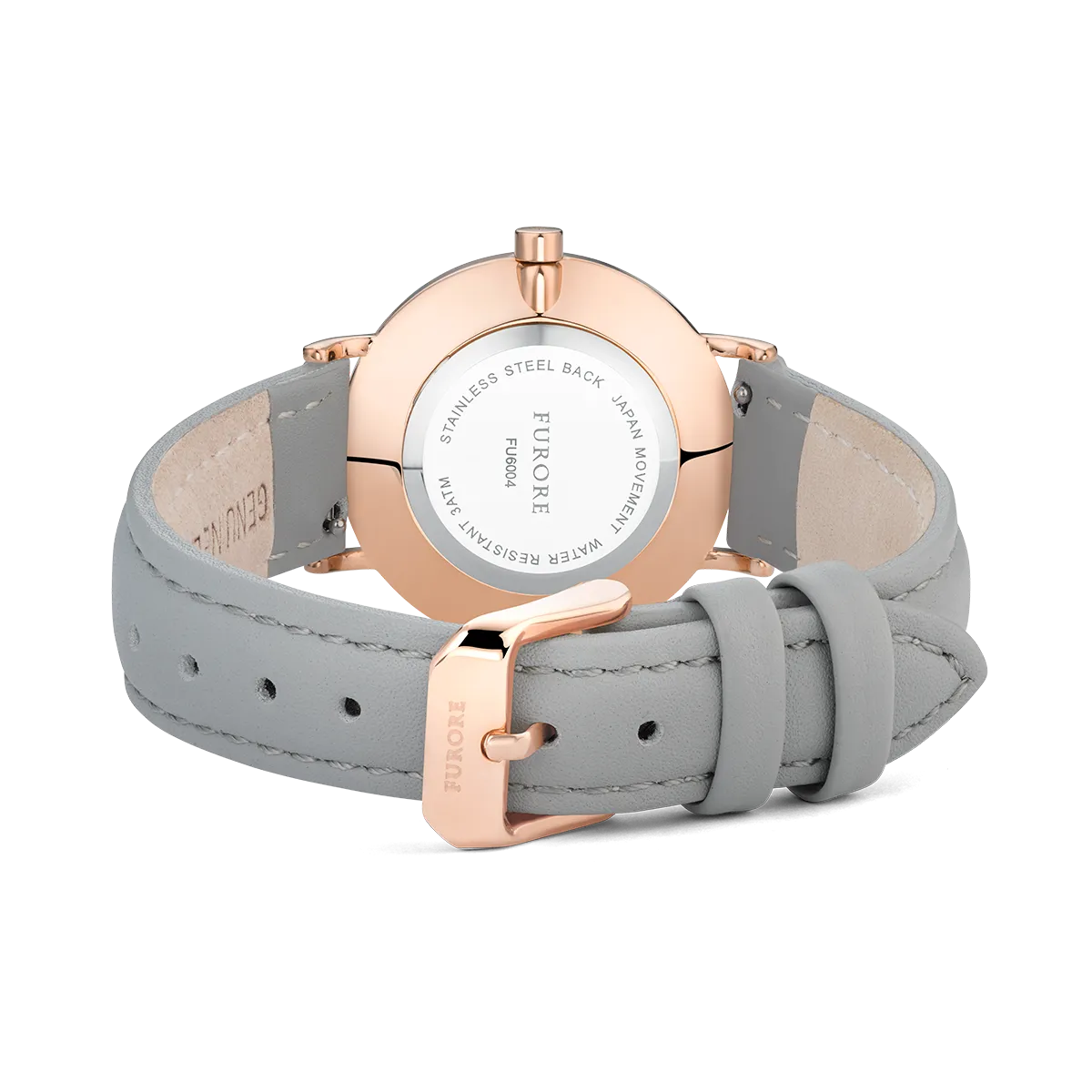 Dazzling Nature Watch Rosegold And Grey Colour