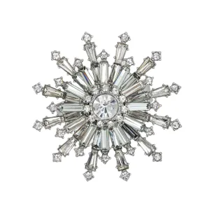 Dazzling Snowflake Napkins Rings, Set of Four