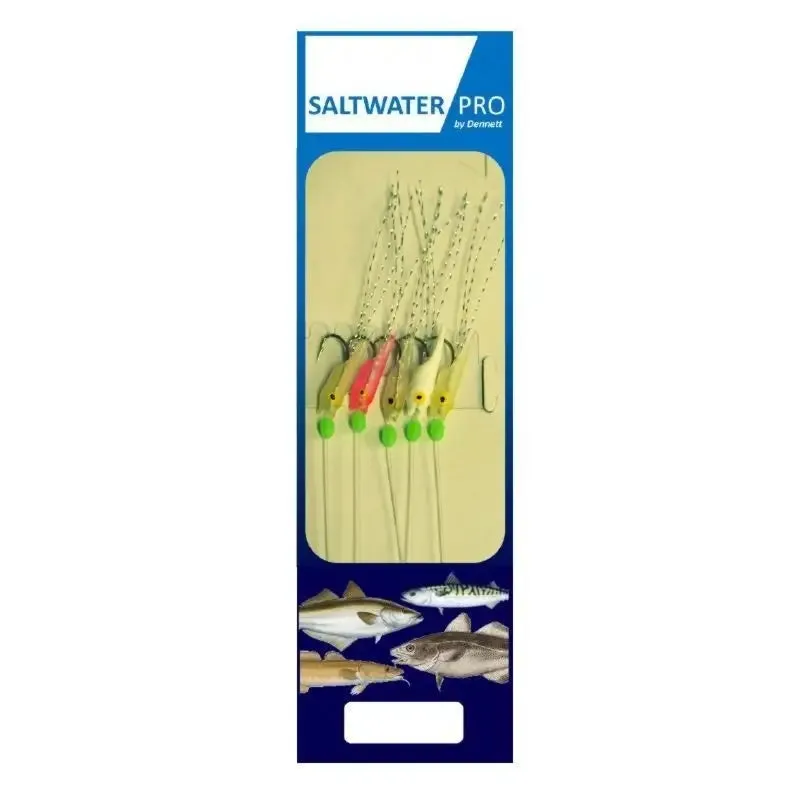 Dennett 5 Hook Assorted Mini Hokkain Feather R135M