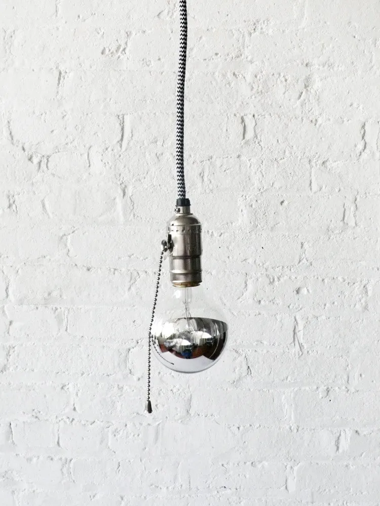 Design A Custom Hanging Light Lamp with Color Cord Pendant