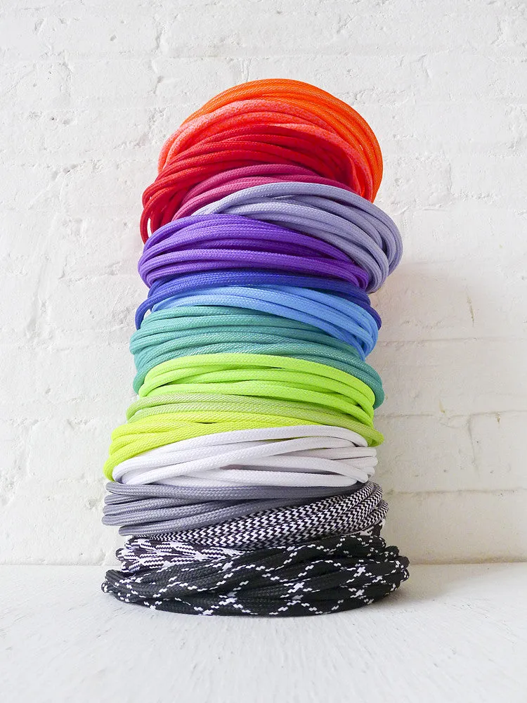 Design A Custom Hanging Light Lamp with Color Cord Pendant