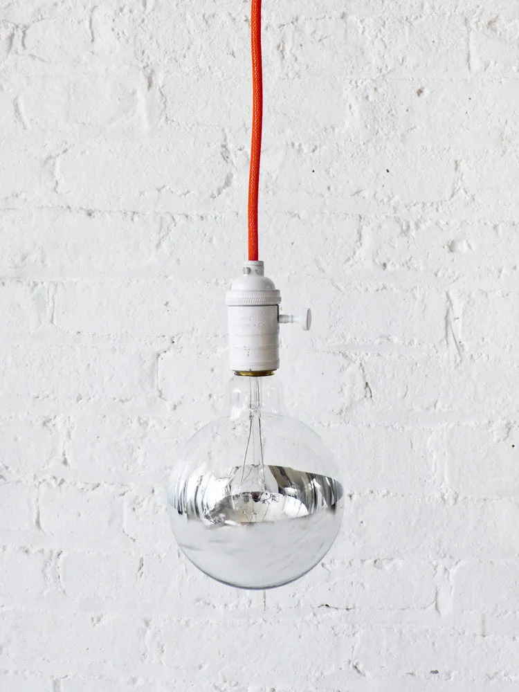 Design A Custom Hanging Light Lamp with Color Cord Pendant