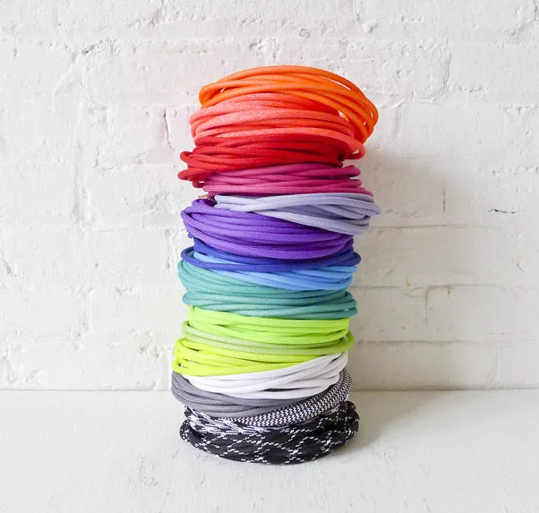 Design A Custom Hanging Light Lamp with Color Cord Pendant