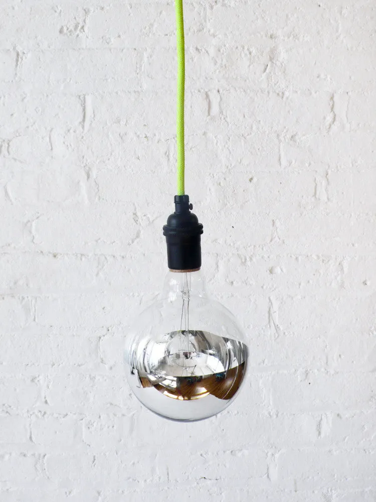 Design A Custom Hanging Light Lamp with Color Cord Pendant