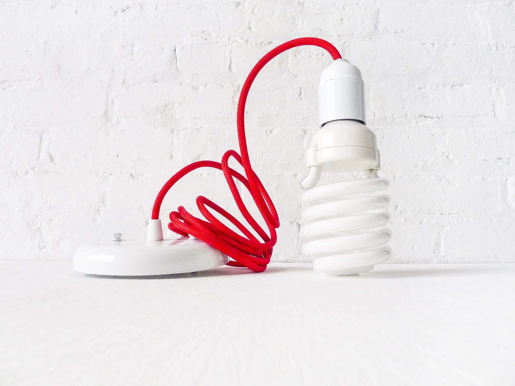 Design A Custom Hanging Light Lamp with Color Cord Pendant