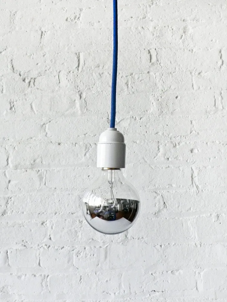 Design A Custom Hanging Light Lamp with Color Cord Pendant