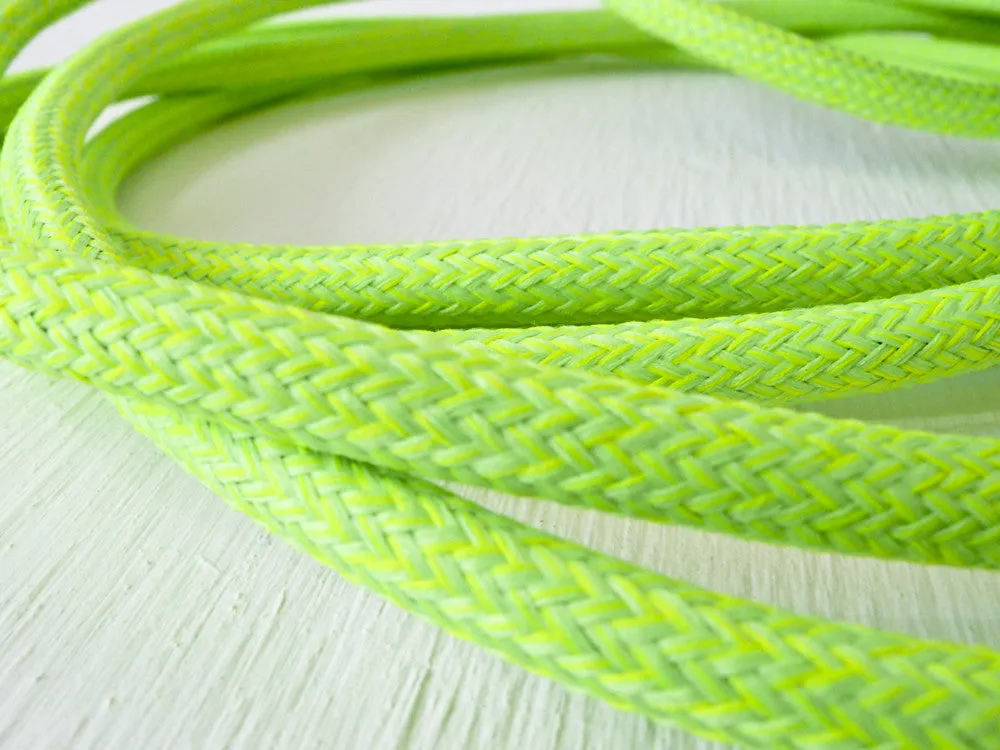 Design A Custom Hanging Light Lamp with Color Cord Pendant