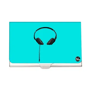 Designer Visiting Card Holder Nutcase - DJ Headphones