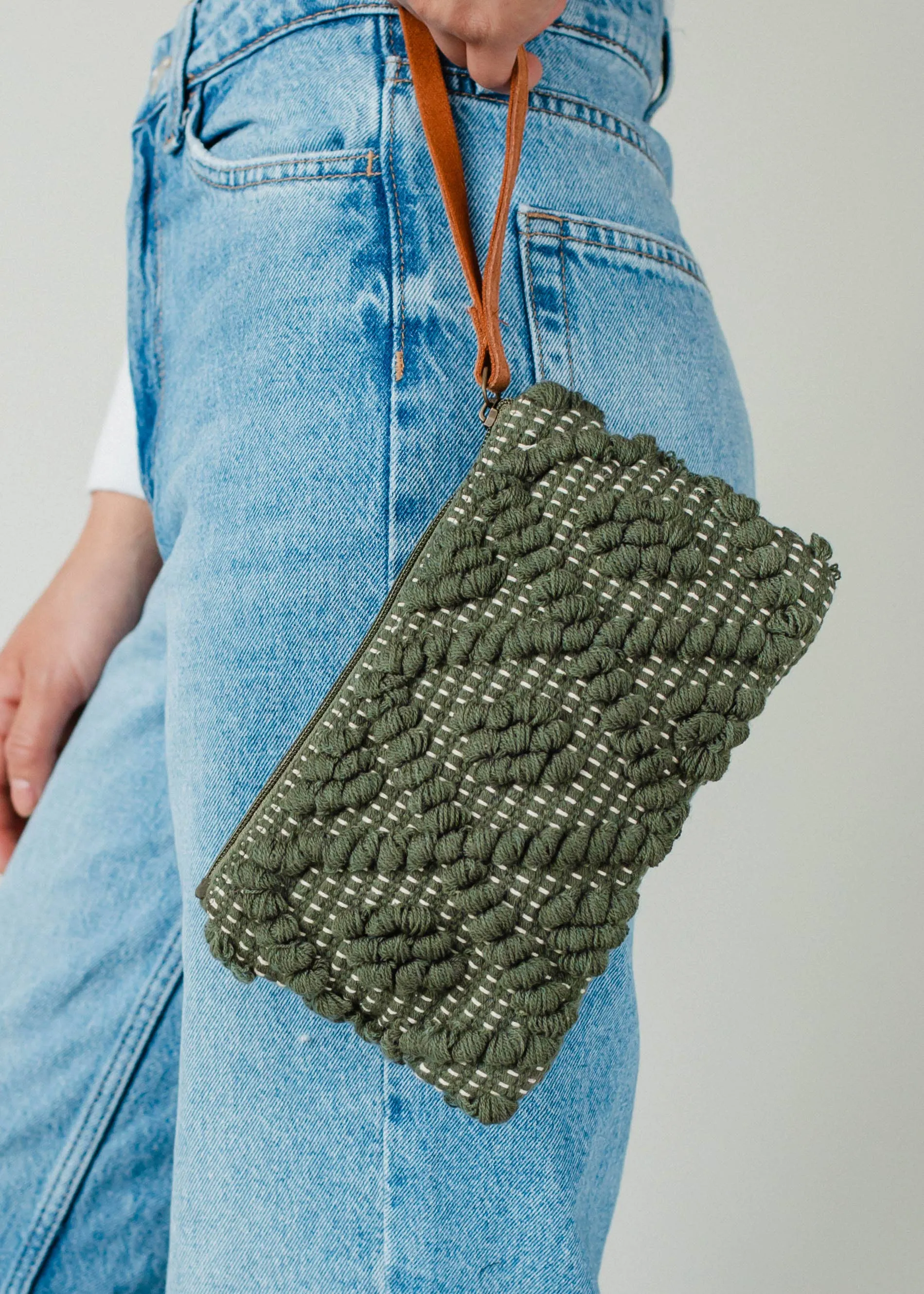 Diamond Pattern Wristlet