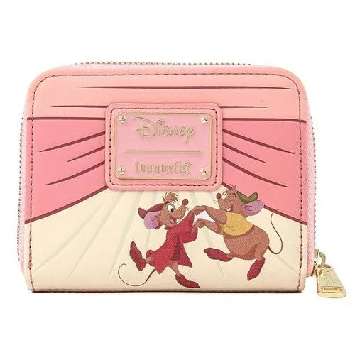 Disney 70th Anniversary : Cinderella - Bow Zip Around Wallet Loungefly