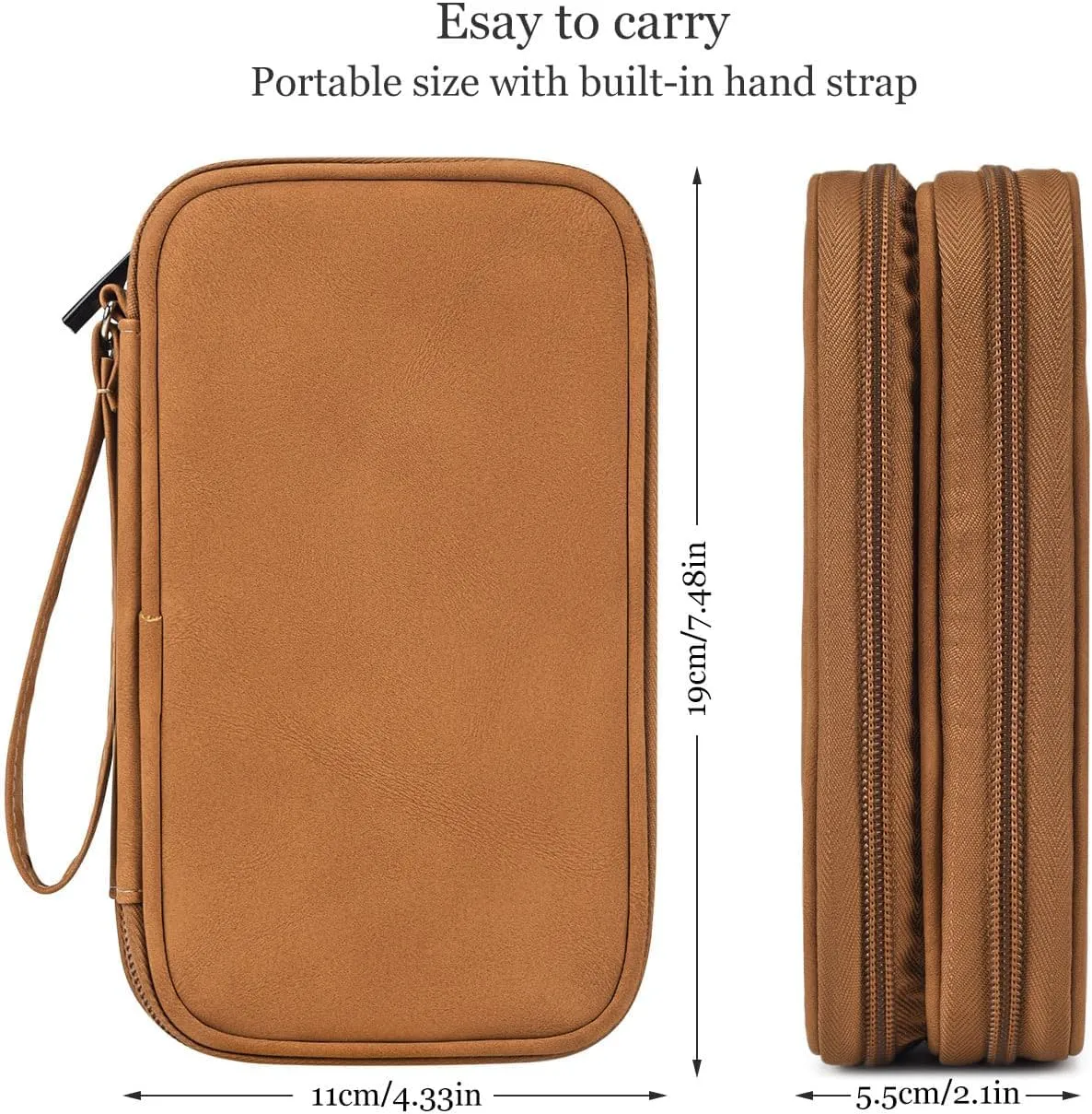 Electronic Organizer Travel USB Cable Accessories Bag/Case,Waterproof for Power Bank,Charging Cords,Chargers,Mouse ,Earphones Flash Drive