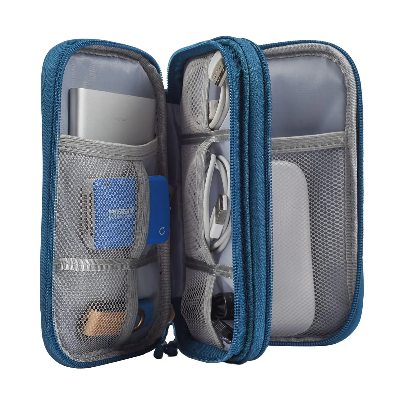 Electronic Organizer Travel USB Cable Accessories Bag/Case,Waterproof for Power Bank,Charging Cords,Chargers,Mouse ,Earphones Flash Drive