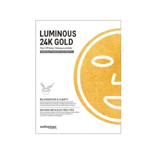 Esthemax® Hydrojelly Mask Kit - Luminous 24K Gold