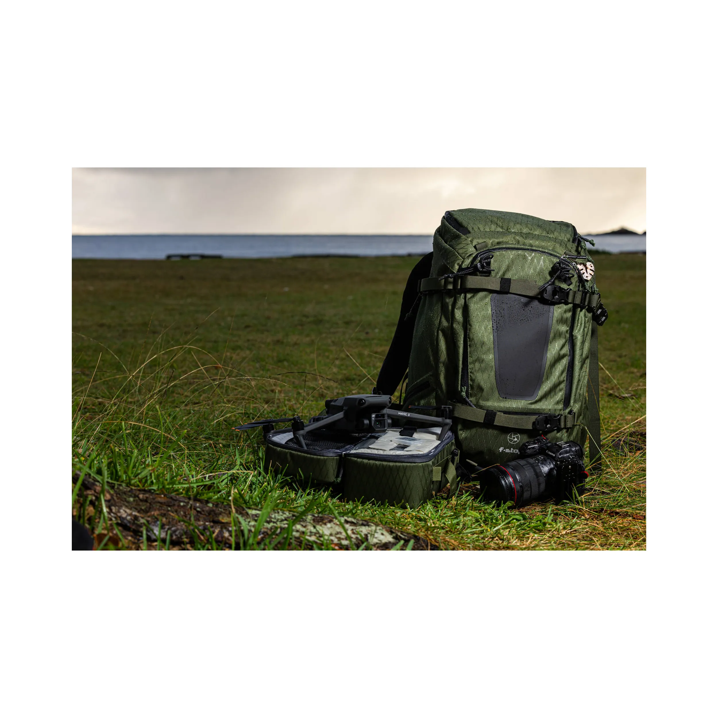 f-stop DuraDiamond Drone Case - Large - Cypress Green