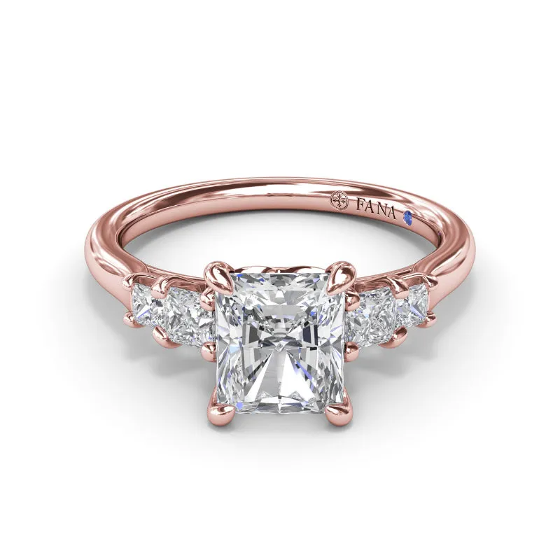 Fana Princess Cut Diamond Engagement Ring