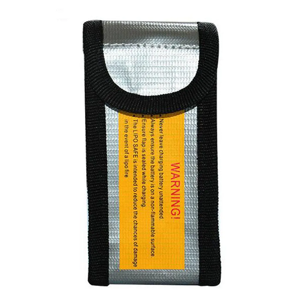 Fireproof LiPo Battery Bag for DJI Drone, Battery Safe Storage Bag LiPo Guard Pouch, 2 PCs/Pack