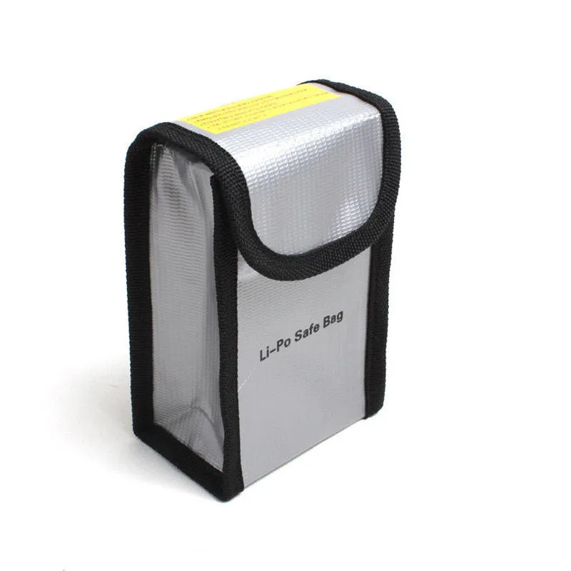Fireproof LiPo Battery Bag for DJI Drone, Battery Safe Storage Bag LiPo Guard Pouch, 2 PCs/Pack