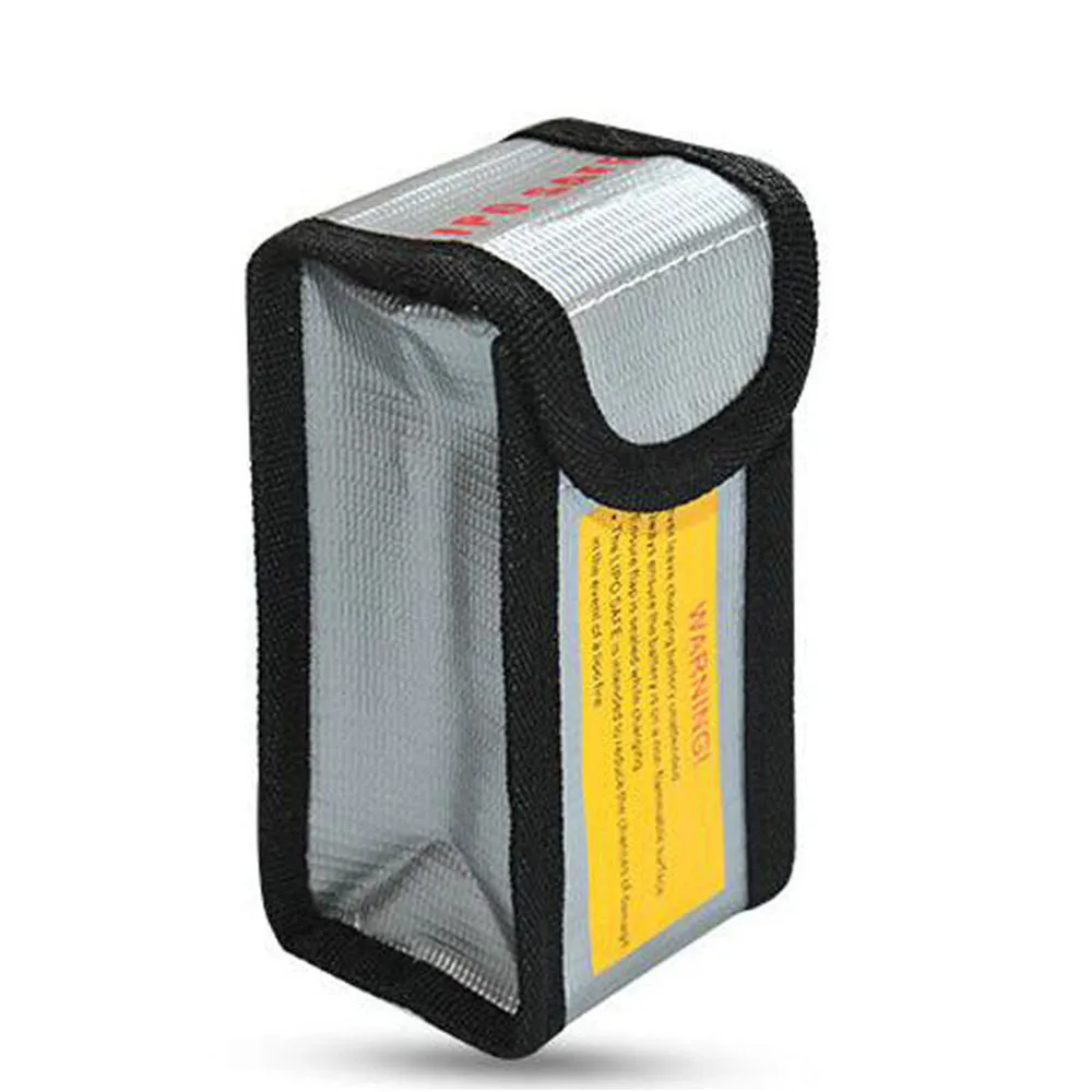 Fireproof LiPo Battery Bag for DJI Drone, Battery Safe Storage Bag LiPo Guard Pouch, 2 PCs/Pack