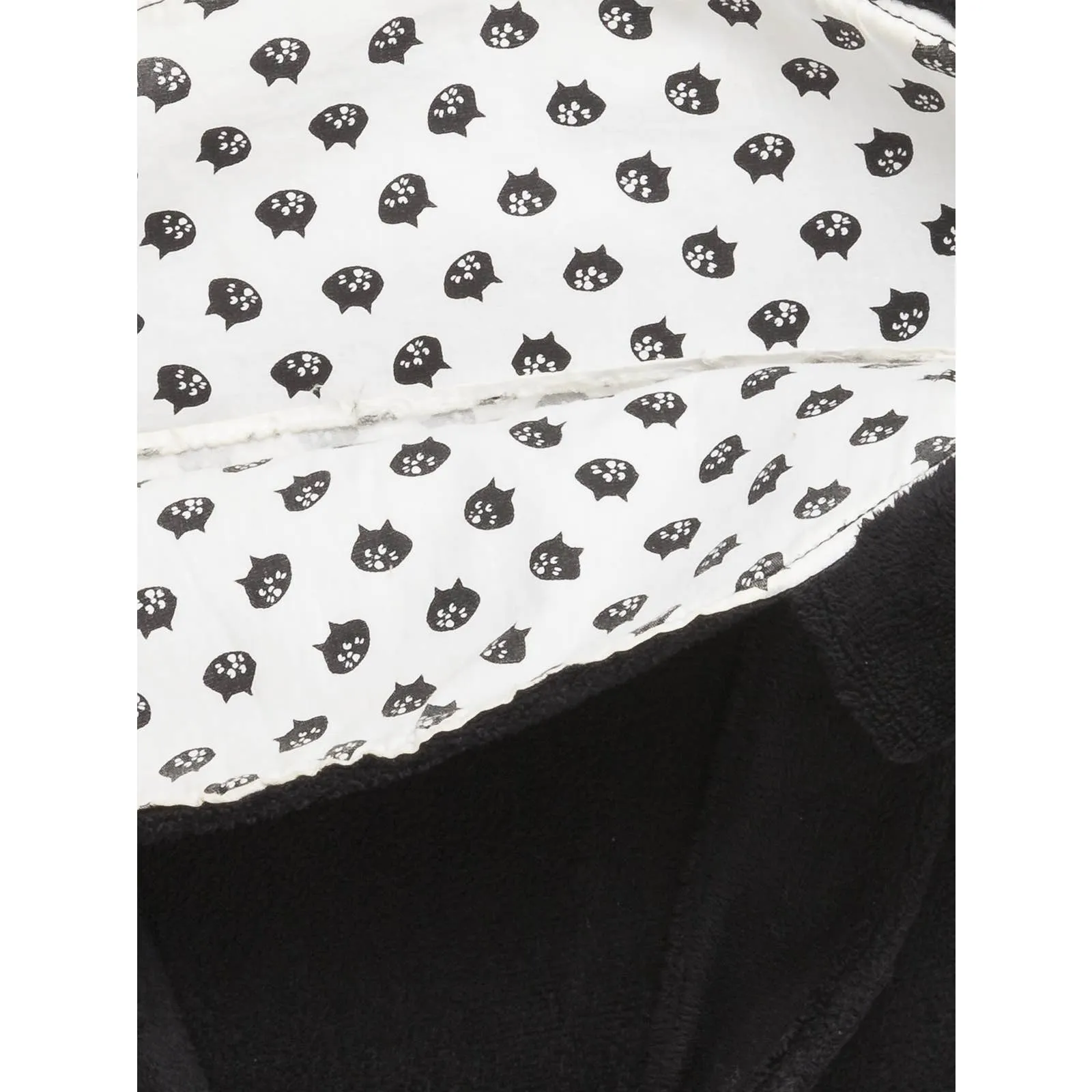 Fleece Cat Tote Bag