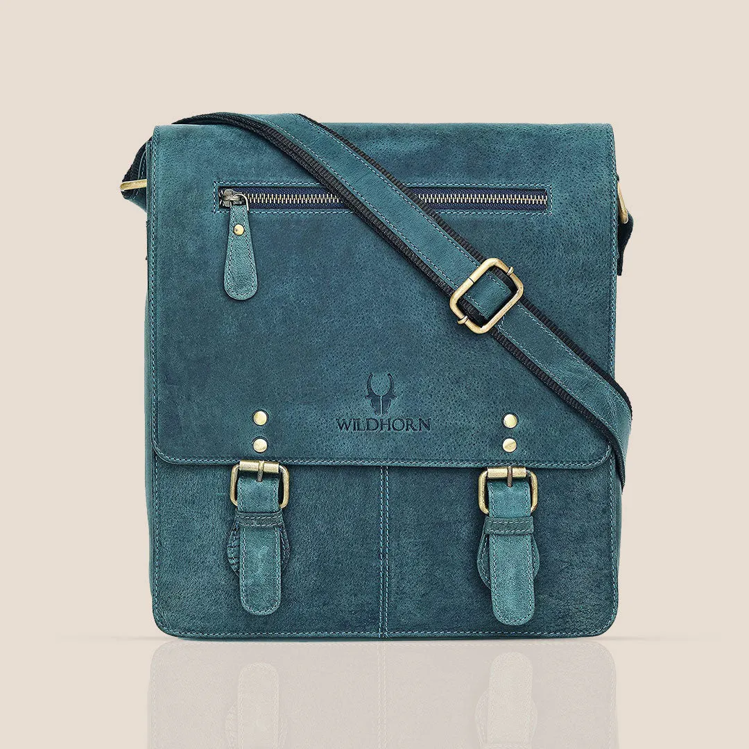 FRANKLIN Leather Sling Bag for Men