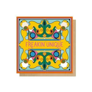 Freakin Unique Greetings Card