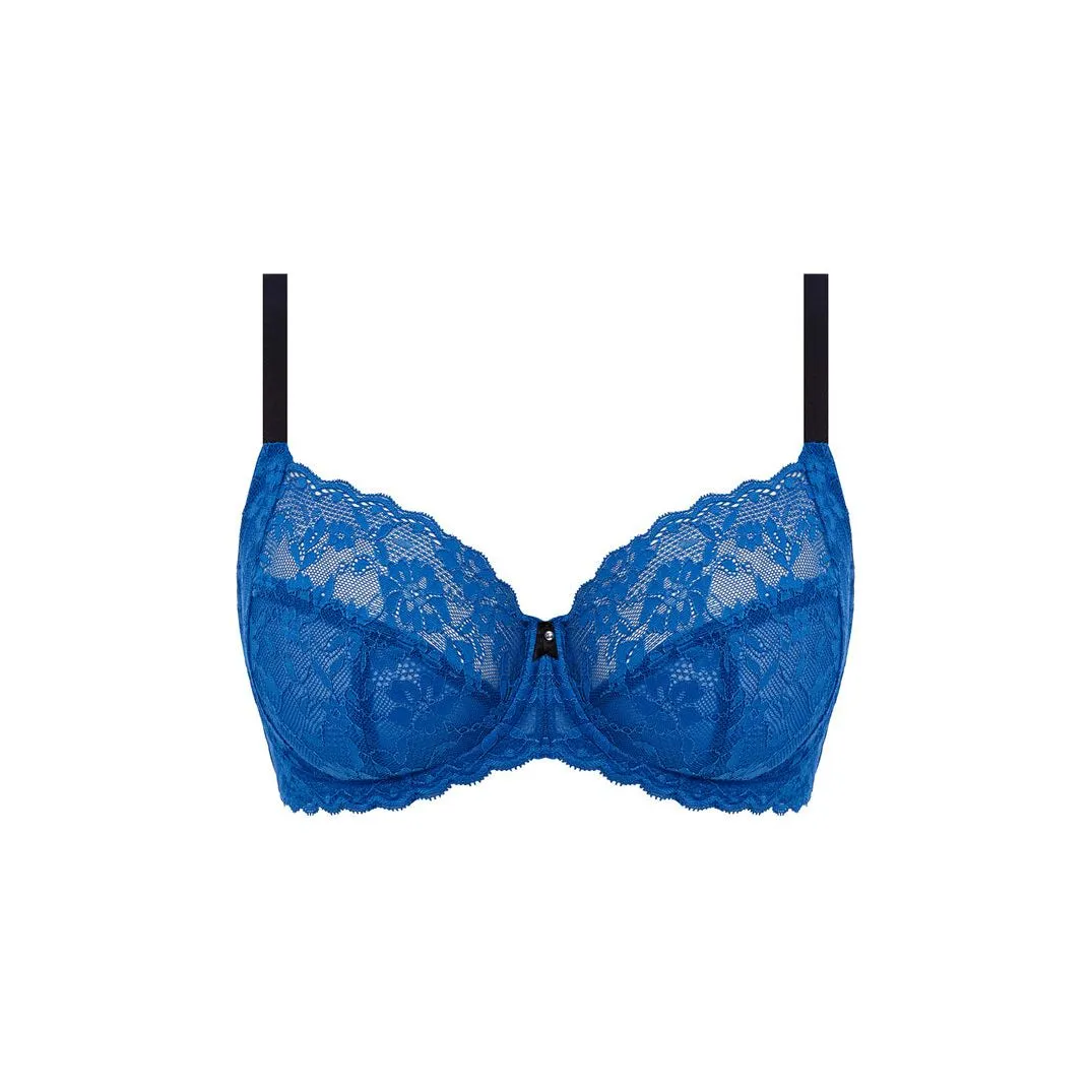 Freya Offbeat Side Support Bra - Dazzling Blue