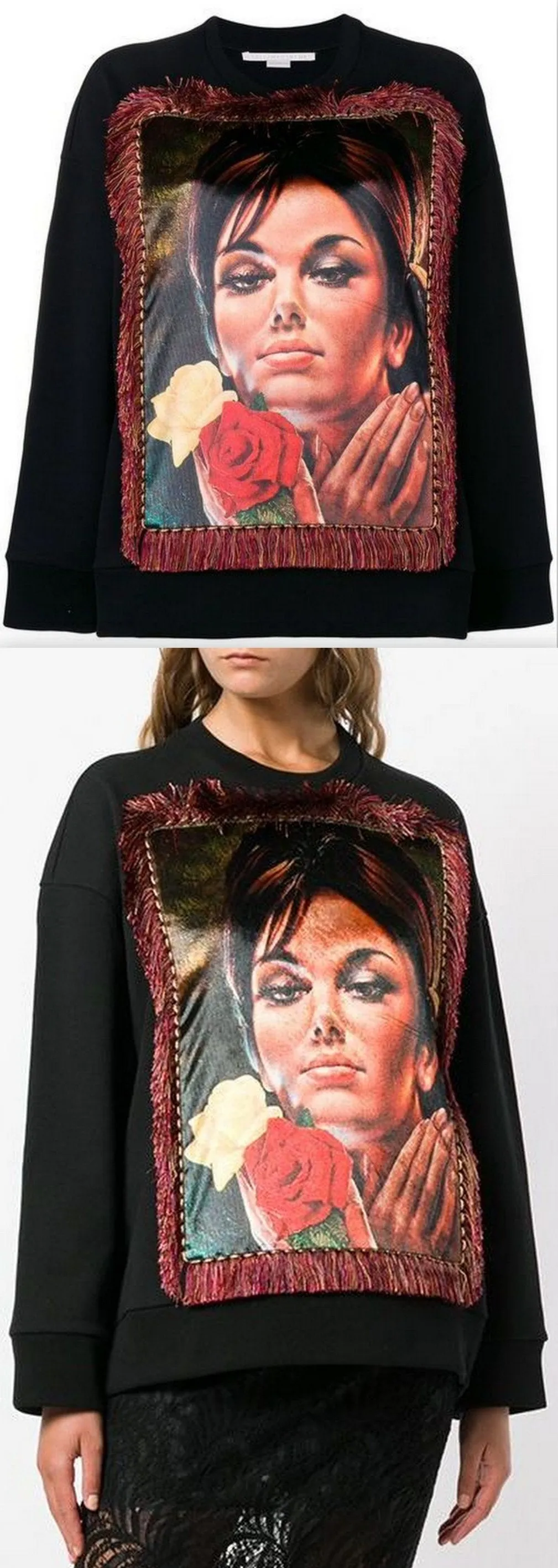 Fringed Sweatshirt