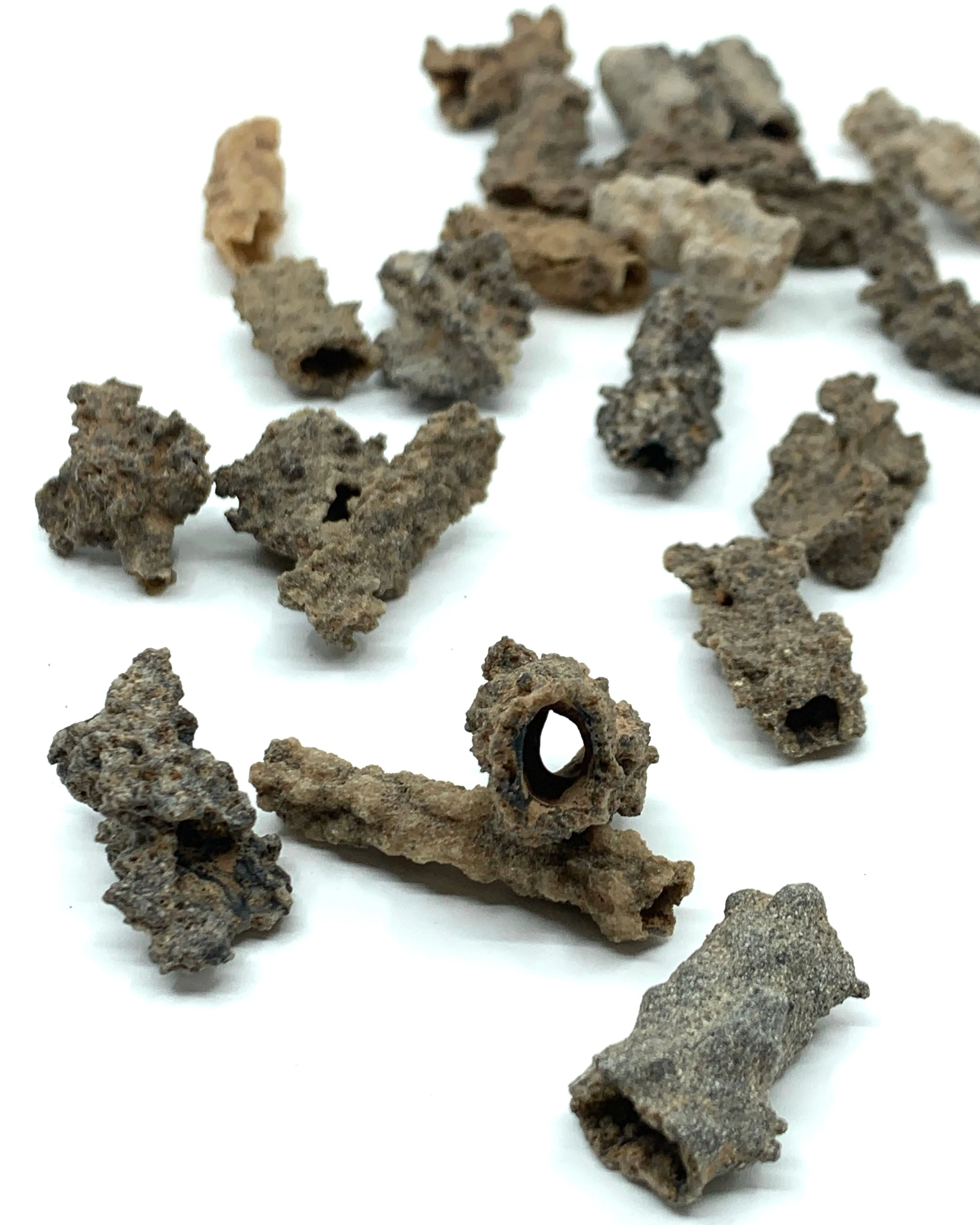 Fulgurite Tubes