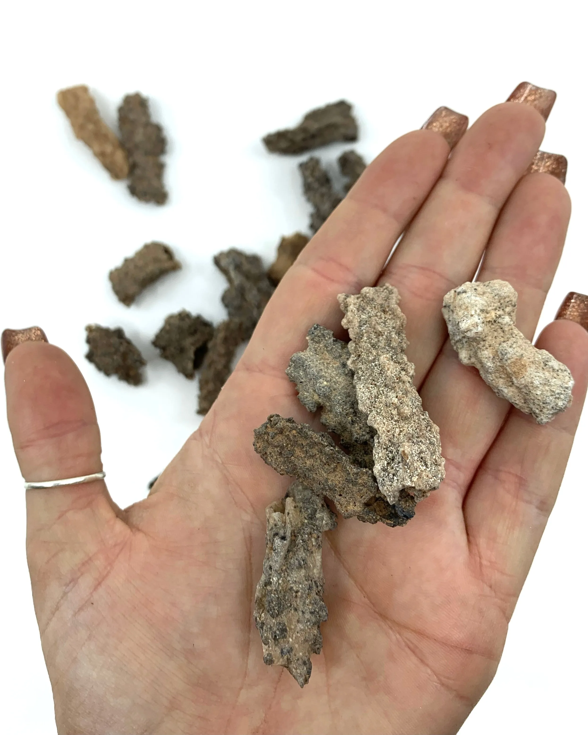 Fulgurite Tubes