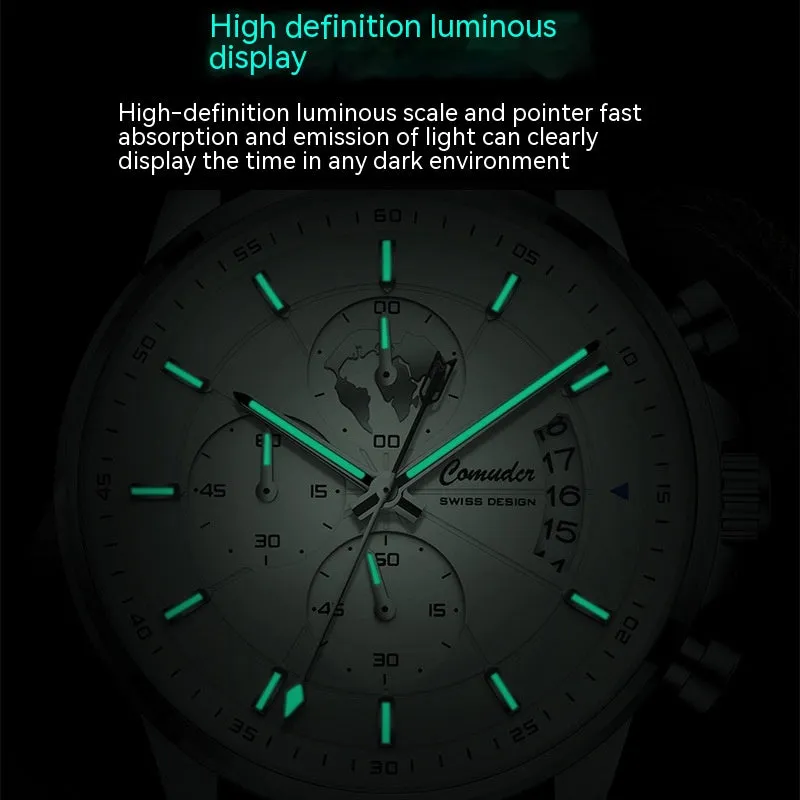 Full-automatic Waterproof Luminous Calendar Watch