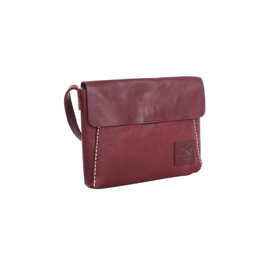 Fundamental Messenger Bag III -Burgundy