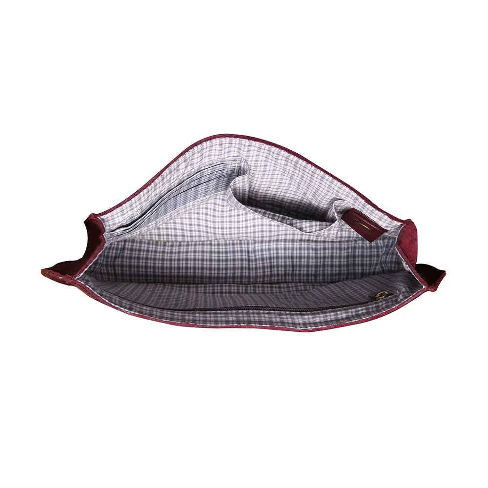 Fundamental Messenger Bag III -Burgundy