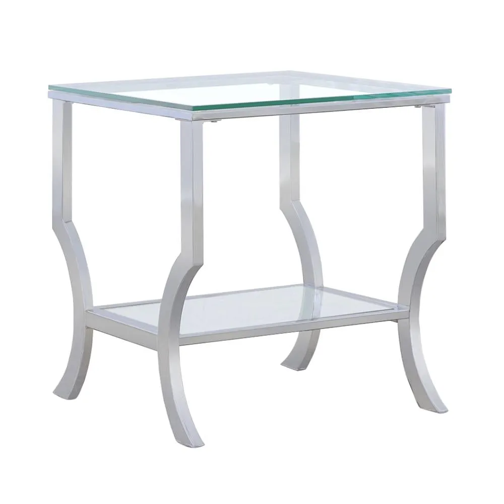 G720338 Contemporary Chrome Side Table