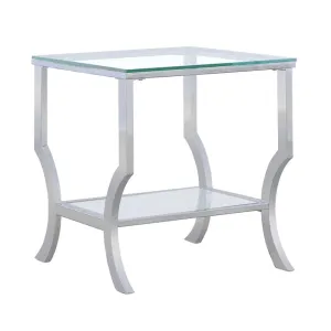 G720338 Contemporary Chrome Side Table