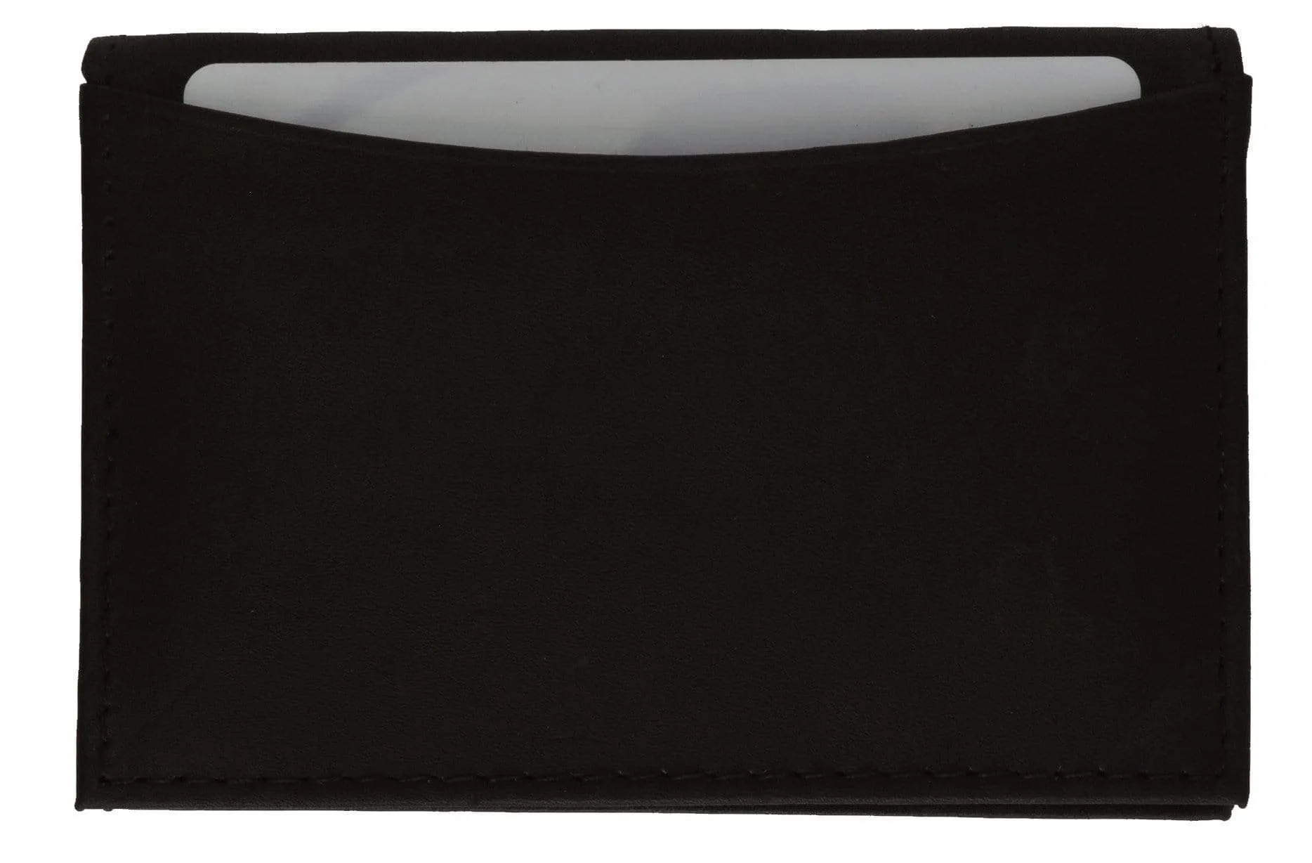 Genuine Leather Expandable Credit Card ID Business Card Holder Wallet 580 CF