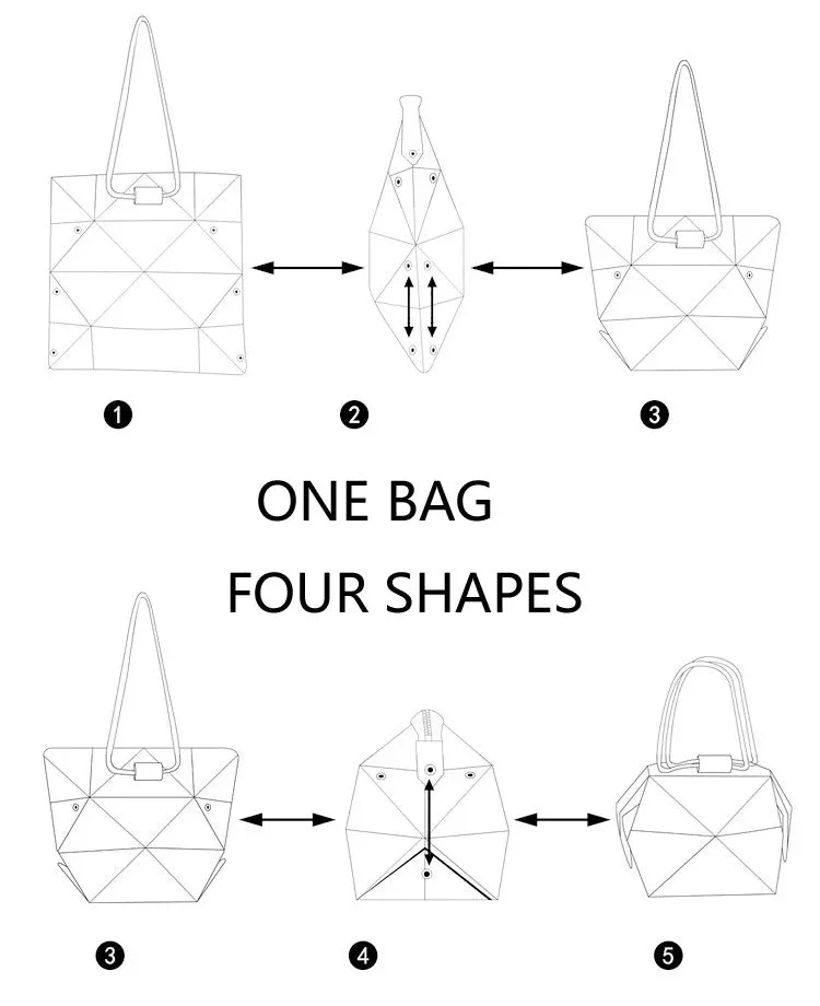 Geometric Shapes Purse