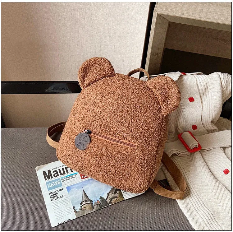 Girl's Small Backpack, One Shoulder Messenger Bag