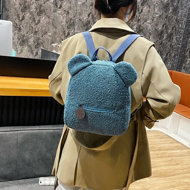 Girl's Small Backpack, One Shoulder Messenger Bag