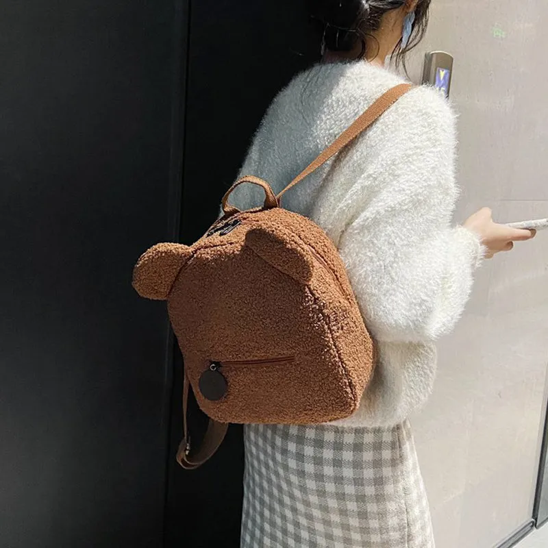 Girl's Small Backpack, One Shoulder Messenger Bag